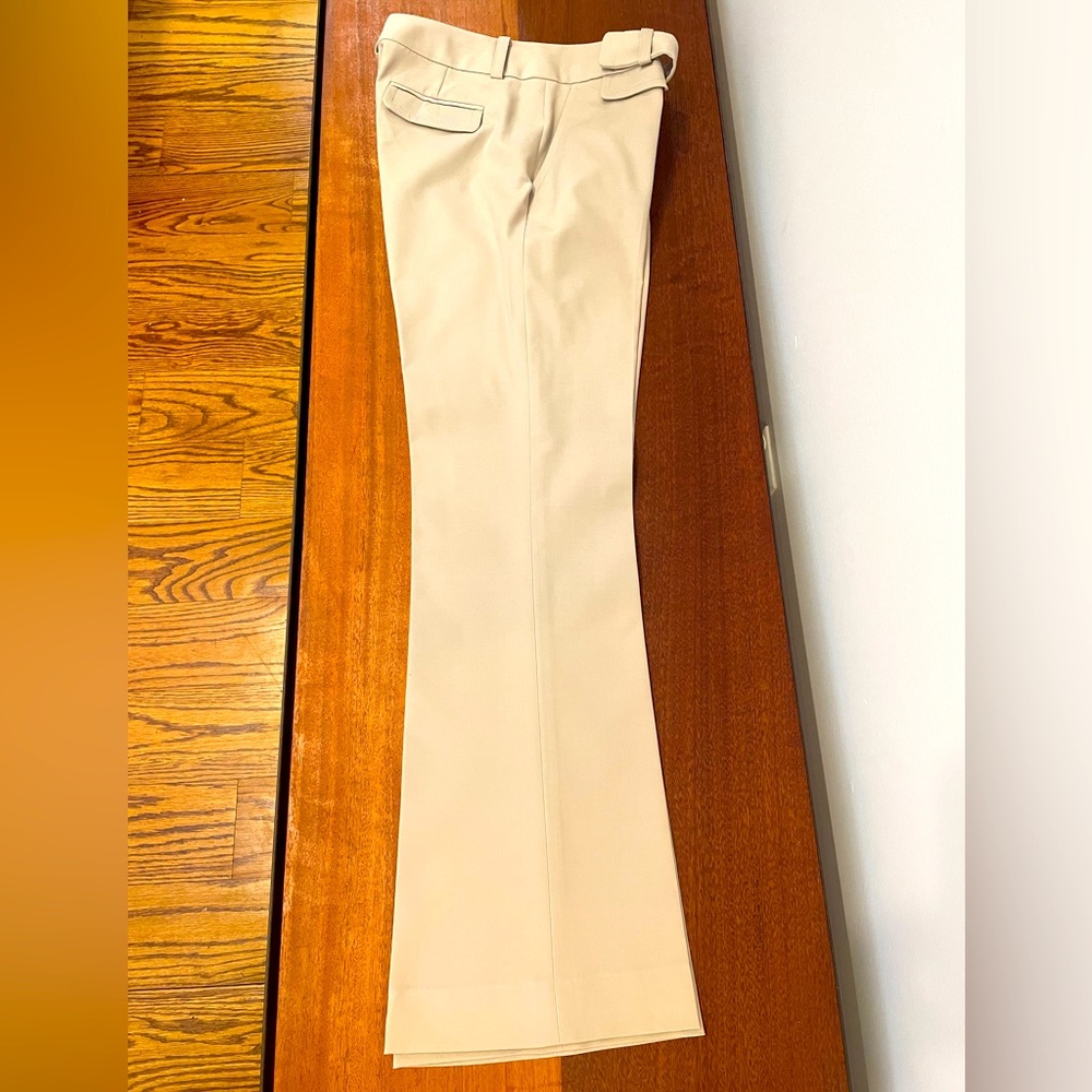 Banana Republic tan trousers, size 4